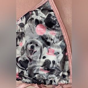 ACB angel competition bikinis posing‎ suit Dog Print Bikini Pink BLING M PRO CUT